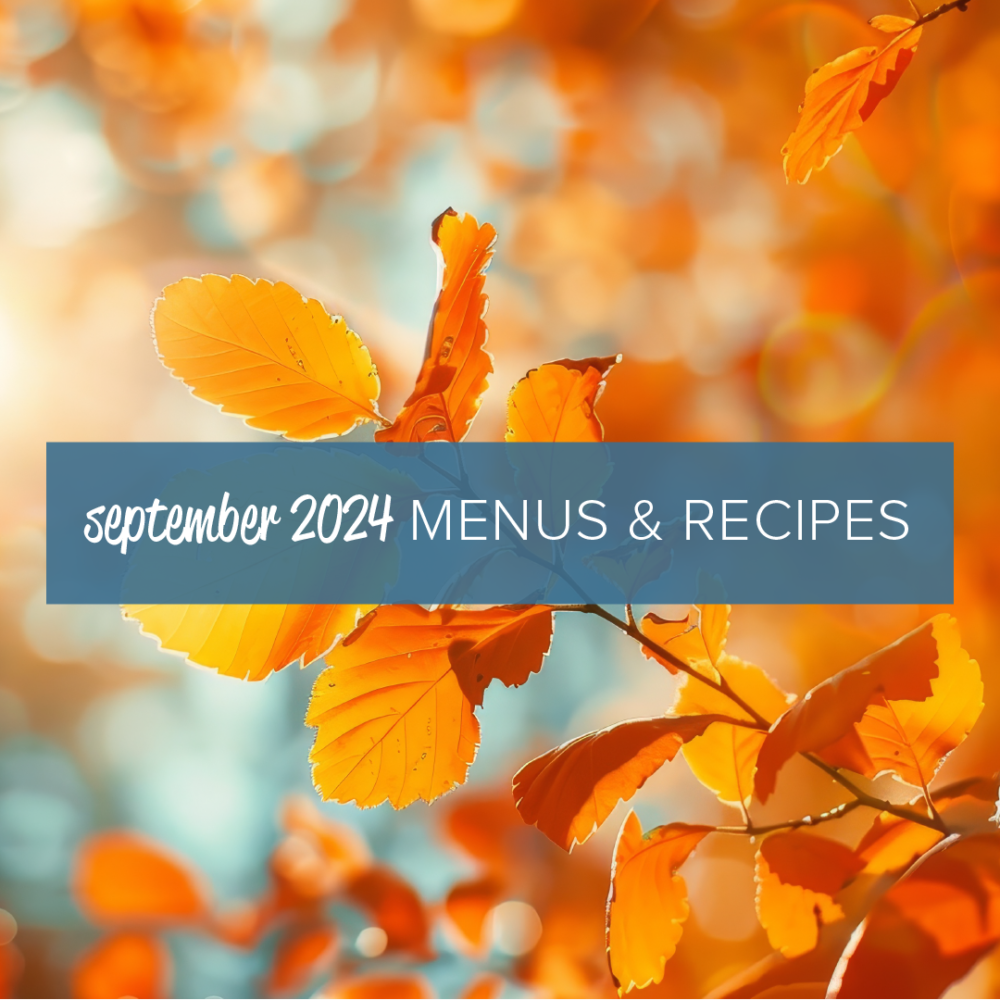 2024 Monthly Menus & Recipes | My Food Program