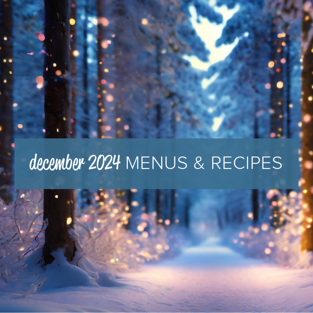 My Food Program December 2024 Menus & Recipes