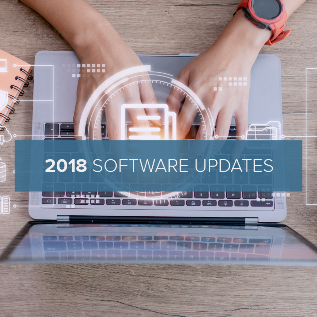 2018 Software Updates