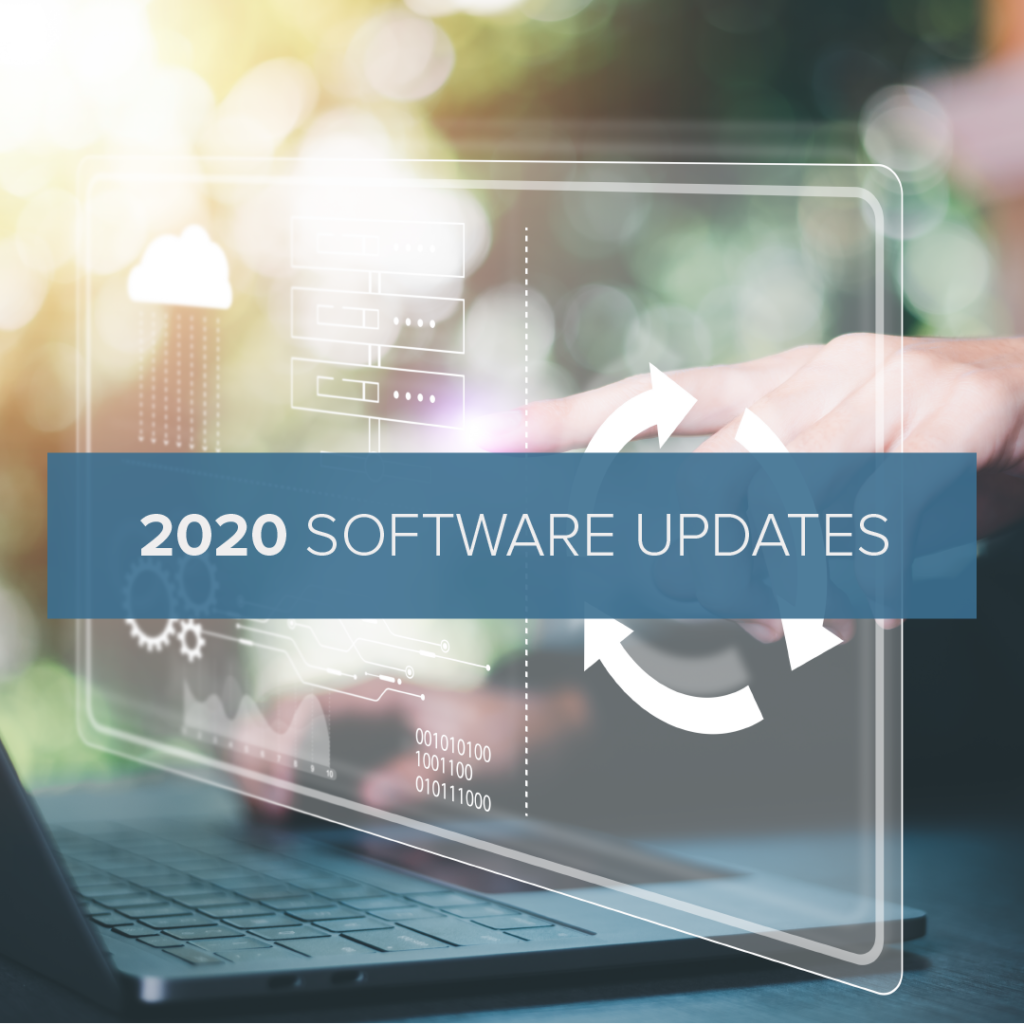 2020 Software Updates