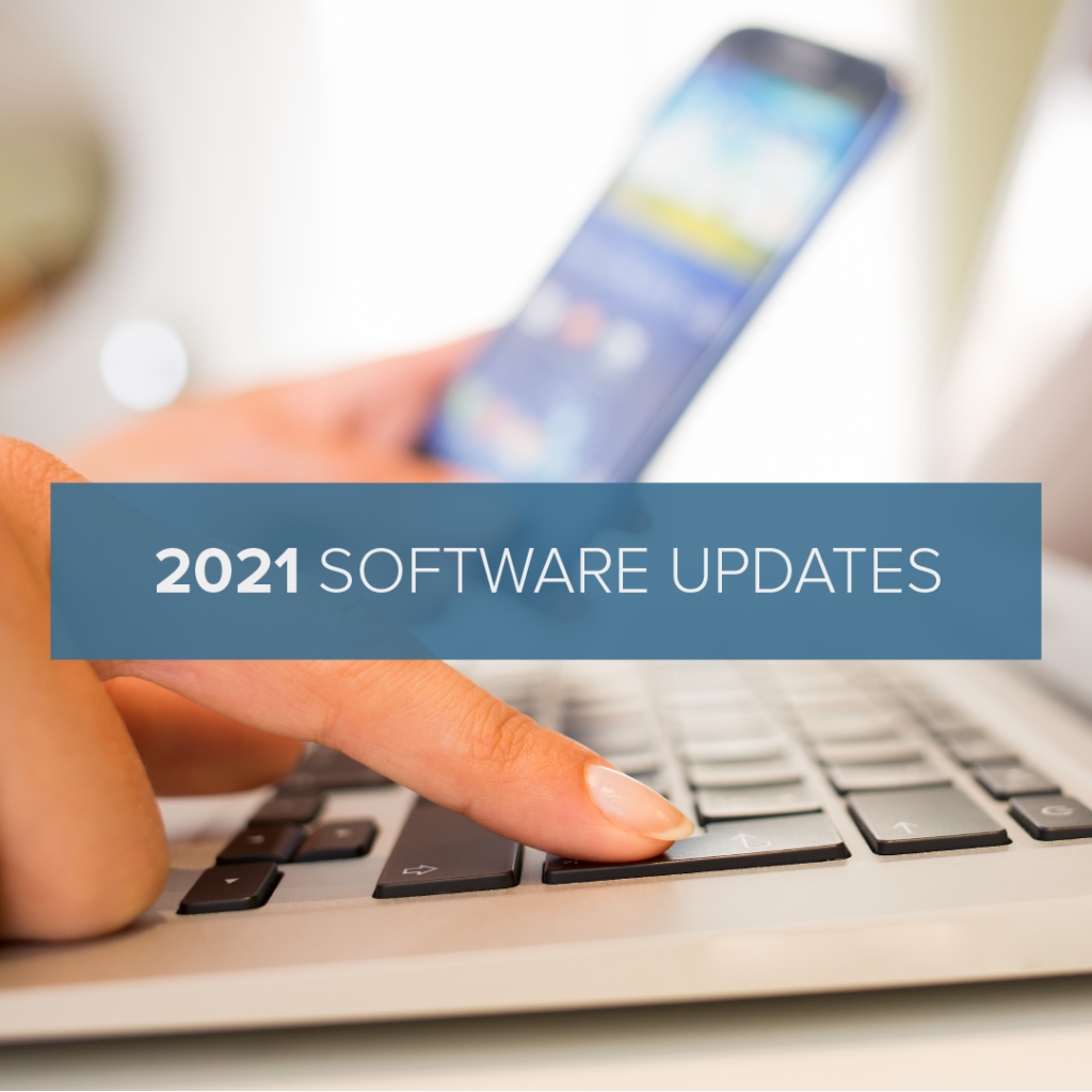 2021 Software Updates